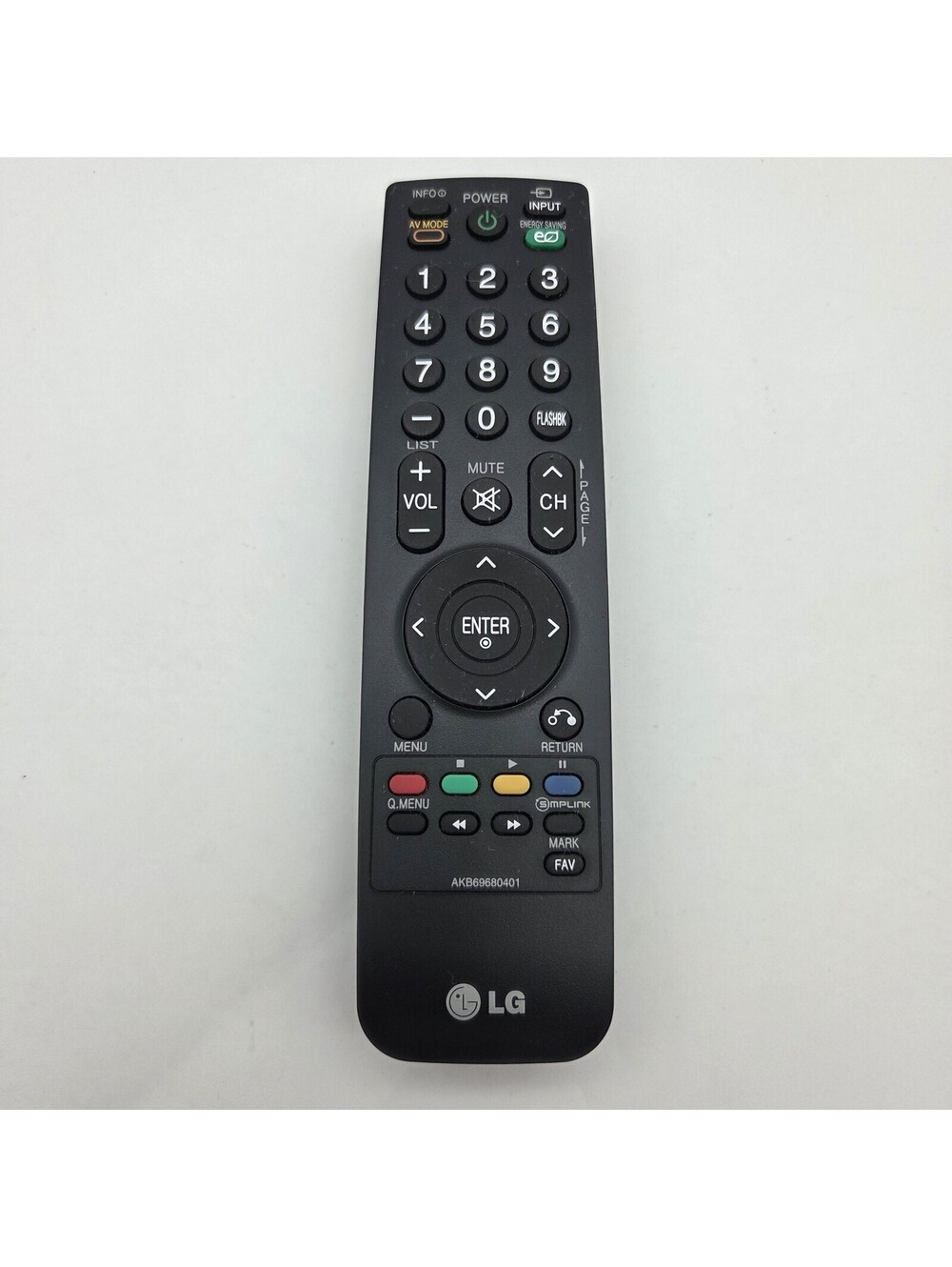 Genuine LG AKB69680401 Remote Control 37LH30 42LH20 42LH30 47LH20 47LH30 47LF21
